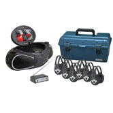 Sound Vision Video Boombox Personal 6 Station Wireless Listening Center