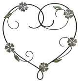 Doris Heart Wall Art