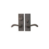Entry Set Mortise Case Front Door Handle with Jefferson Lever