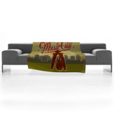 Anderson Design Group Music City Fleece Throw Blanket