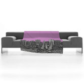 Bird Ave San Diego Fleece Throw Blanket
