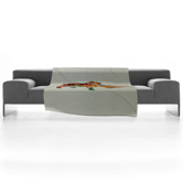 Iveta Abolina Rhino Fleece Throw Blanket