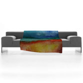 Jacqueline Maldonado Leaving California Fleece Throw Blanket