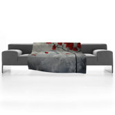 Madart Inc. Far Side Of The Moon Fleece Throw Blanket