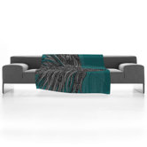 Valentina Ramos Beta Fish Fleece Throw Blanket