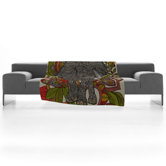 Valentina Ramos Bo The Elephant Fleece Throw Blanket