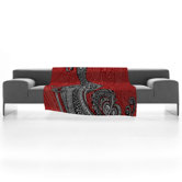 Valentina Ramos The Bird Fleece Throw Blanket