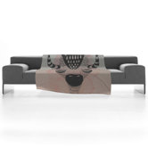 Wesley Bird Buffy Fleece Throw Blanket