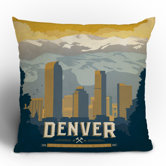 Anderson Design Group Denver 1 Throw Pillow
