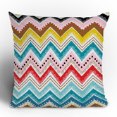 Khristian A Howell Nolita Chevrons Throw Pillow