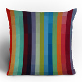 Madart Inc. City Colors Throw Pillow