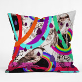 Randi Antonsen Polyester Luns Box 7 Indoor/Outdoor Throw Pillow