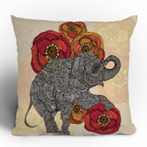Valentina Ramos Rosebud Throw Pillow