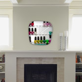 Bird Wanna Whistle Nail Polish Modern Clock