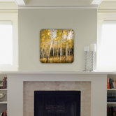 Bird Wanna Whistle Golden Aspen Wall Art