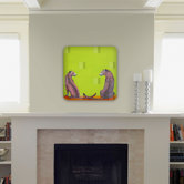 Clara Nilles Leopard Lovers Wall Art