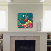 Clara Nilles Mardi Gras Octopus Wall Art