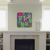 Khristian A Howell Cape Town Blooms Custom Clock