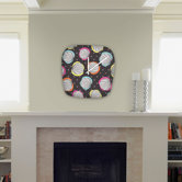 Rachael Taylor Scribble Shells Modern Clock
