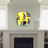 Randi Antonsen Cats 1 Modern Clock