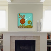 Valentina Ramos Bird in The Flower Custom Clock