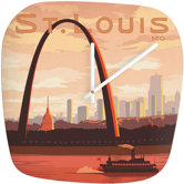 Anderson Design Group Saint Louis Clock
