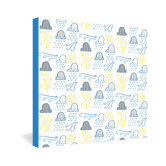 Jennifer Denty Clouds Gallery Wrapped Canvas