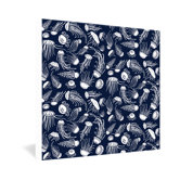 Jennifer Denty Jellyfish Gallery Wrapped Canvas