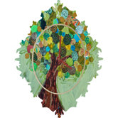 Elizabeth St Hilaire Nelson Spring Tree Clock
