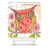Cori Dantini Miss Goldie Shower Curtain