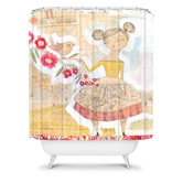 Cori Dantini The Secret To Happiness Shower Curtain