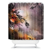 Iveta Abolina Purple Rain Shower Curtain