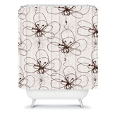 Rachael Taylor Tonal Floral Shower Curtain