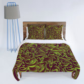 Wagner Campelo Abstract Garden Duvet Cover Collection