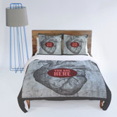 Wesley Bird You Are Here Duvet Cover Collection