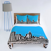 Bird Ave Chicago Duvet Cover Collection