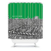 Bird Ave Notre Dame Shower Curtain