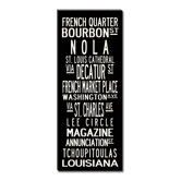 New Orleans Sign Art