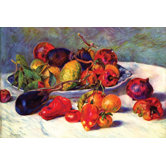 Still Life with Tropical Fruits Canvas Art
