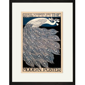 Modern Poster Framed and Matted Print
