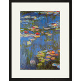 Water Lilies # 3 Framed and Matted Print