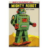 Mechanical Mighty Robot Canvas Wall Art