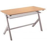 Titan Height Adjustable Classroom Double Table