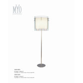 Elegance 3 Light Crystal Floor Lamp
