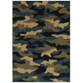 Young Attitudes Urban Jungle Locker Room Kids Rug