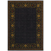 First Lady Royal Pavilion Old Republic Black Rug