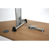 Lightweight Folding Trapezoid Conference Table