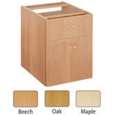2 Drawer Fixed Pedestal