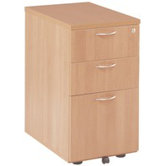 3 Drawer Under-Desk Pedestal