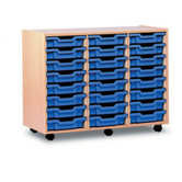 24 Tray Mobile Storage Unit